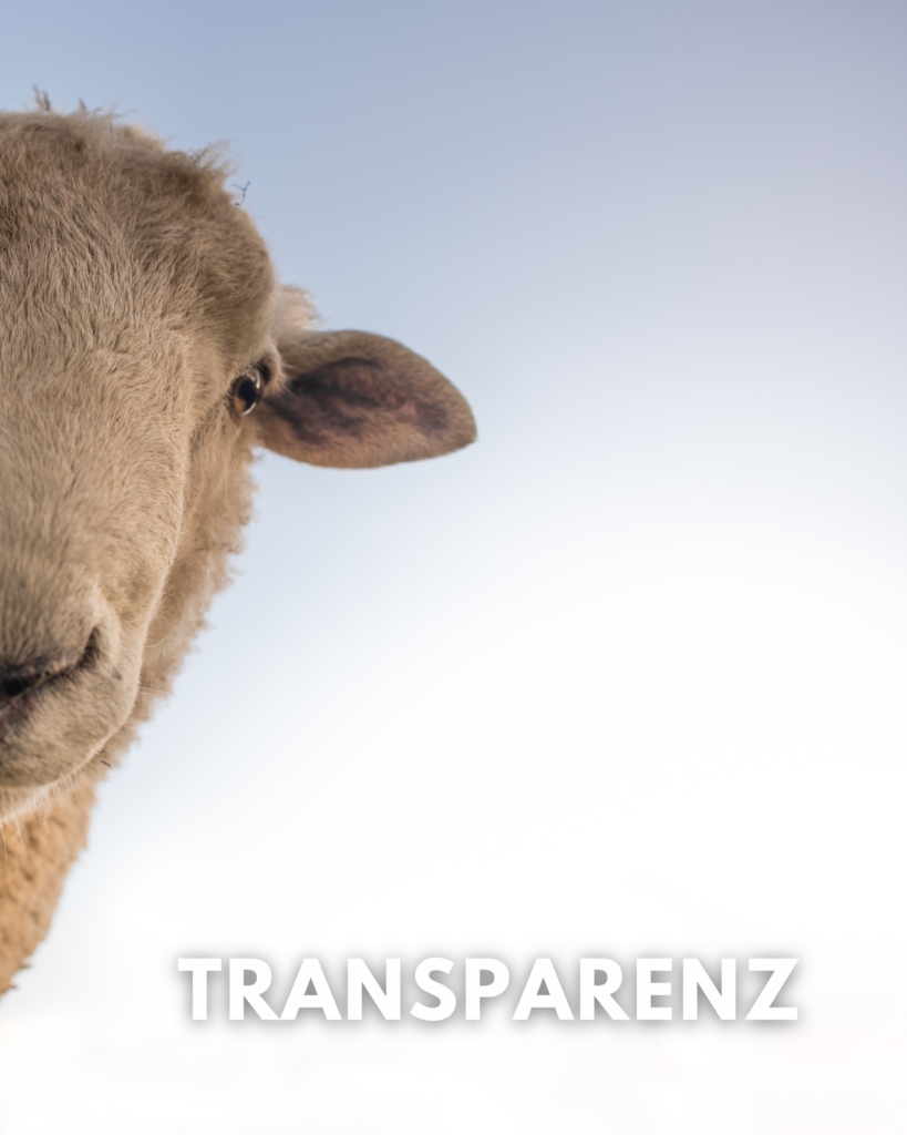 Transparenz im Tierschutz
